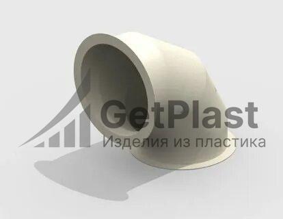 Отвод воздуховода круглого сечения 90° D800